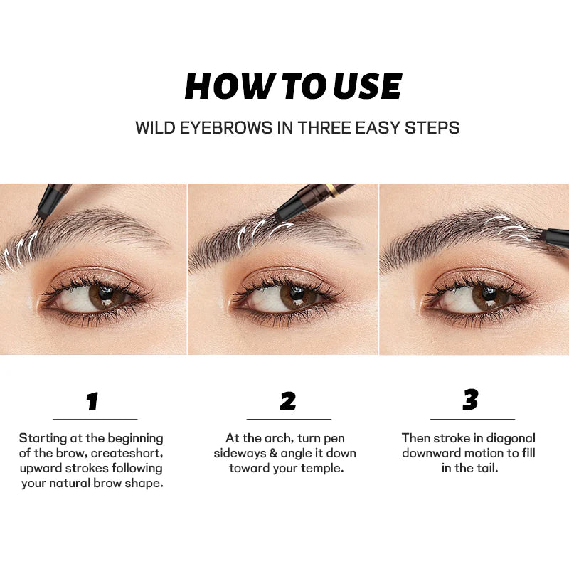 Brow Microfilling Waterproof Pen